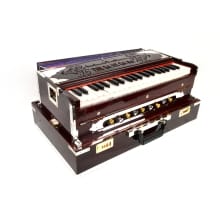 Indian Cultura Professional Portable Folding Harmonium With Padded Bag