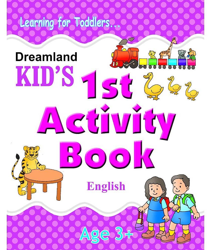 Kid's 1st Activity Book - English - Interactive & Activity  Book