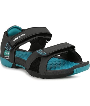 Campus - Black Men's Floater Sandals