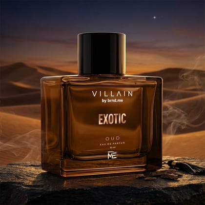 Villain Exotic Oud Eau De Parfum for Men 50ml