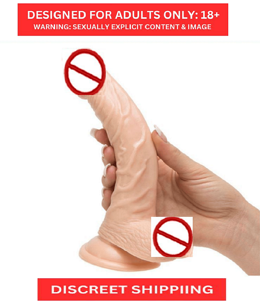 Super Premium Quality Suction Base 9 Inch Pink Head Skin Dildo For Women By Knightriders