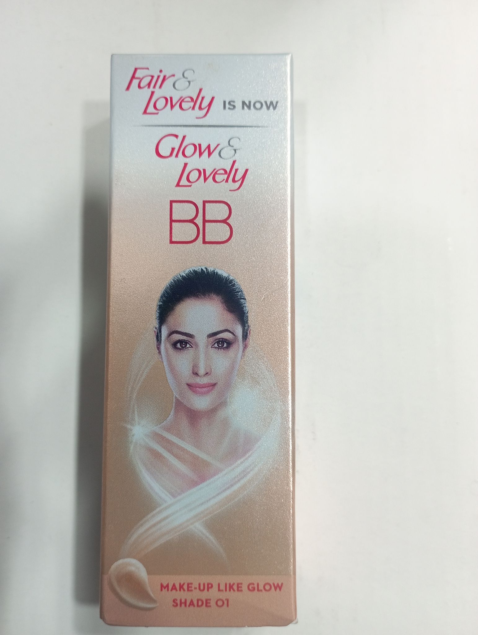 Fair& Flovely is now Glow& Lovely Bb Make-up like glow Shade 01 