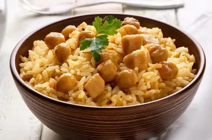 White Rice Soya Bean Pulao