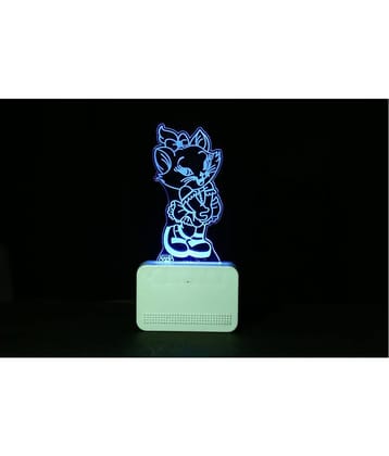 SUPER AJANTA Miccy Mouse 2040 3D Night Lamp Multi - Pack of 1
