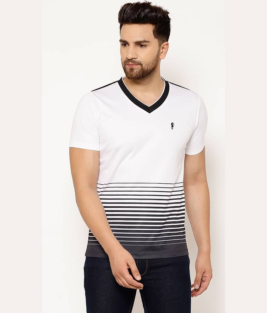 EPPE - White Polyester Regular Fit Men's Sports T-Shirt ( Pack of 1 )