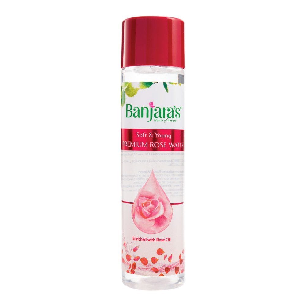 Banjara's Rose Water Premium, 120 ml