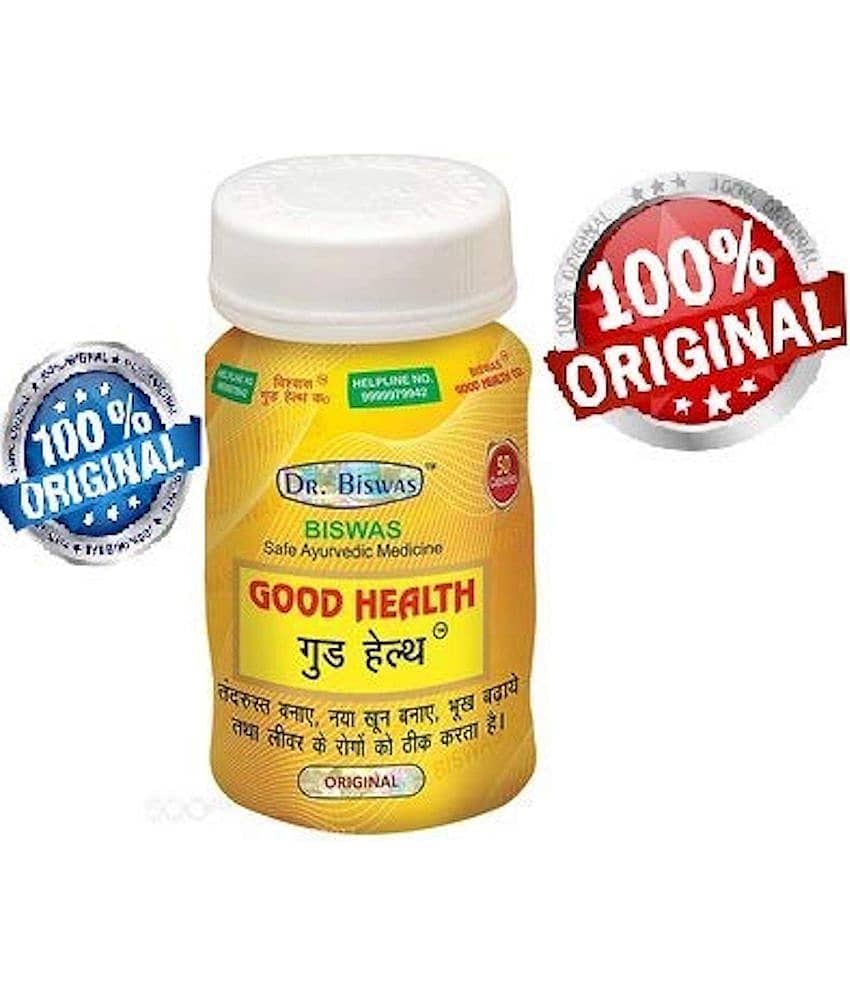 Dr Biswas Good Health Capsule GOOD HEALTH 50 CAPSULE PACK OF 2