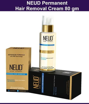 NEUD Natural Hair Inhibitor for Men & Women â 1 Pack (80 gm)