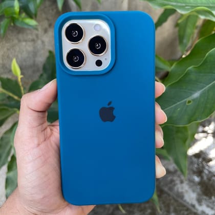 iPhone 13 Cover - Original Silicone Case-Deep Navy