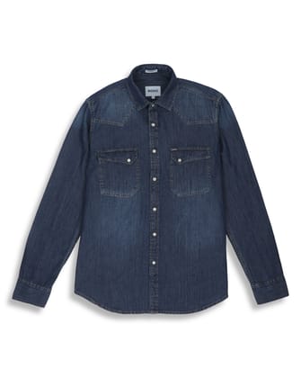 DENIM SHIRT IN INDIGO-M