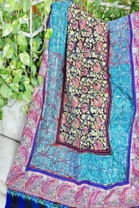 Pure Pashmina Hand-embroidered shawl