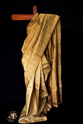 Muga & silk Saree