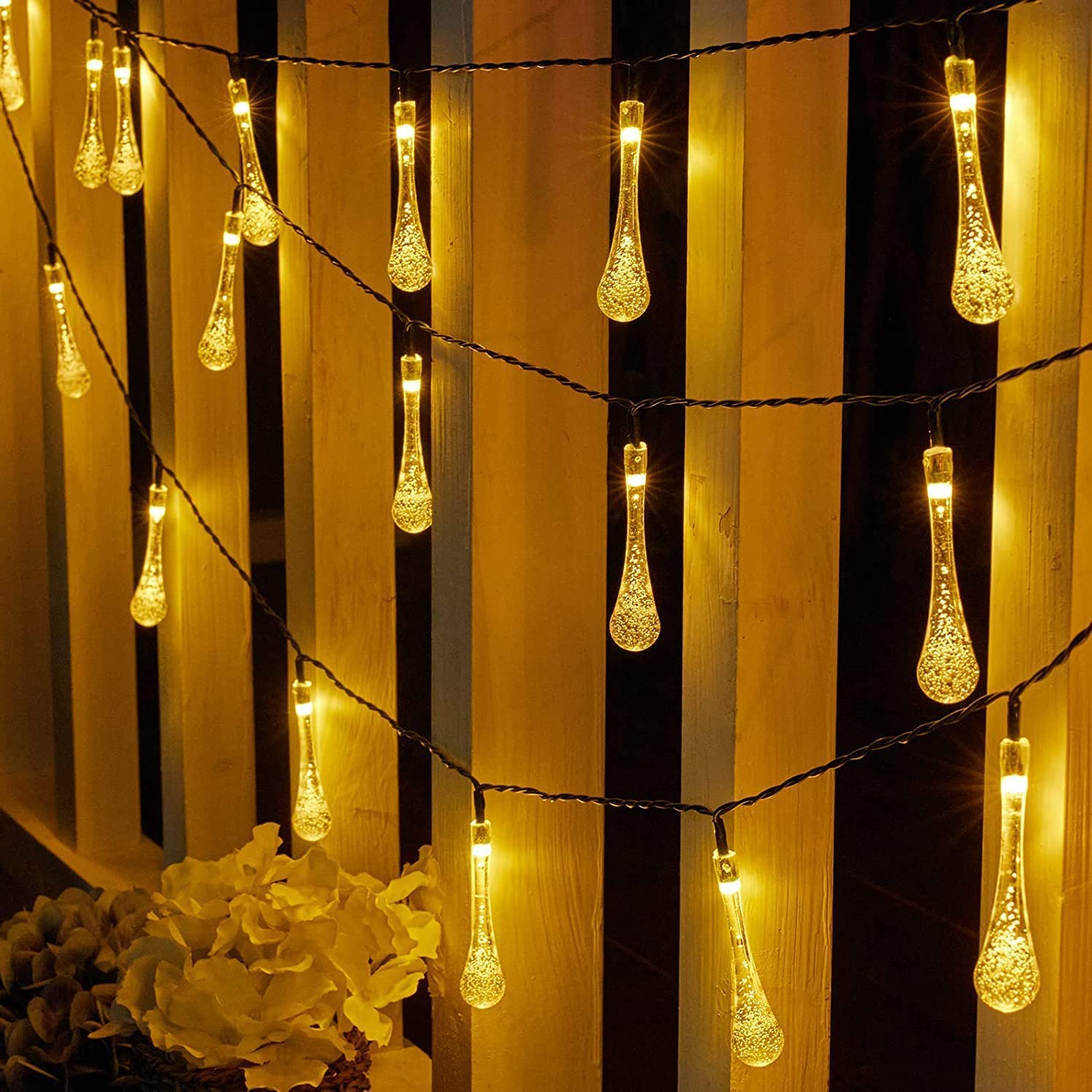 GLOWSERIE Decorative Bubble Glass Effect Fairy Lights