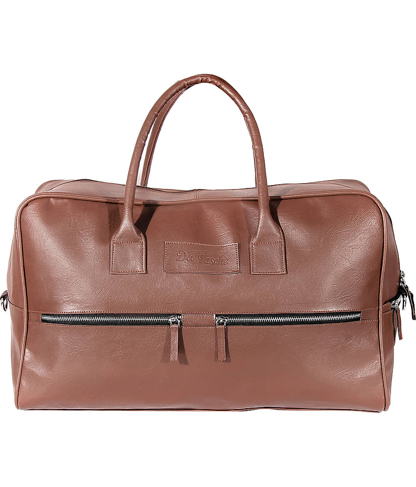 Da Tasche Black Solid M Duffle Bag