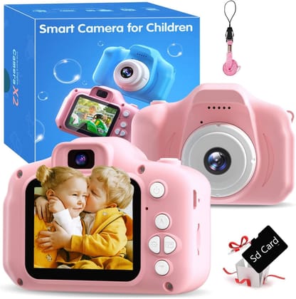 CADDLE & TOES Kids Camera for Children,with SD Card, Photos, Digital Video, Camera with Filters and Games for for 4+ to 15 Years Old Kids Toddler, Christmas Birthday Gifts Toys (Pink) CADDLE & TOES Kids Camera for Children,with SD Card, Photos, Digital V CADDLE & TOES Kids Camera for Children,with SD Card, Photos, Digital Video, Camera with Filters and Games for for 4+ to 15 Years Old Kids Toddler, Christmas Birthday Gifts Toys (Pink) CADDLE & TOES Kids Camera for Children,with SD Card, Photos, Digital V