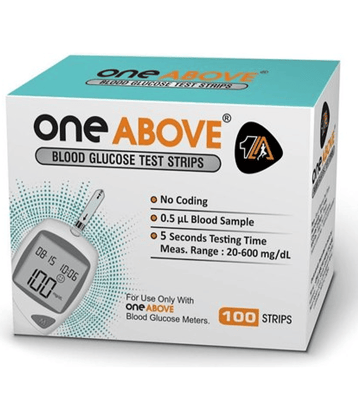 One Above 100 Sugar Testing Strips