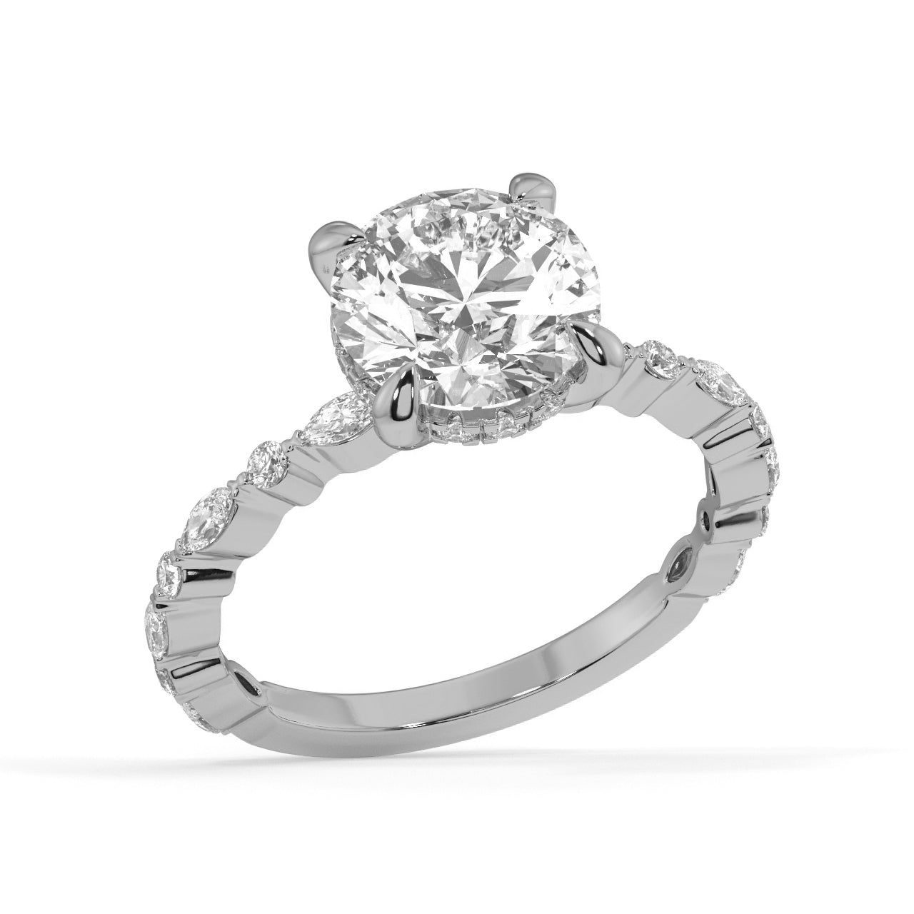 Twilight Sparkle Ring WHITE GOLD / 20 (60.20 MM)