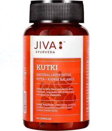 Jiva Kutki Capsule For Liver Health -60 Nos (Pack of 1)