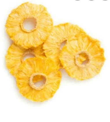 Organic Dehydrated Sliced Pineapple