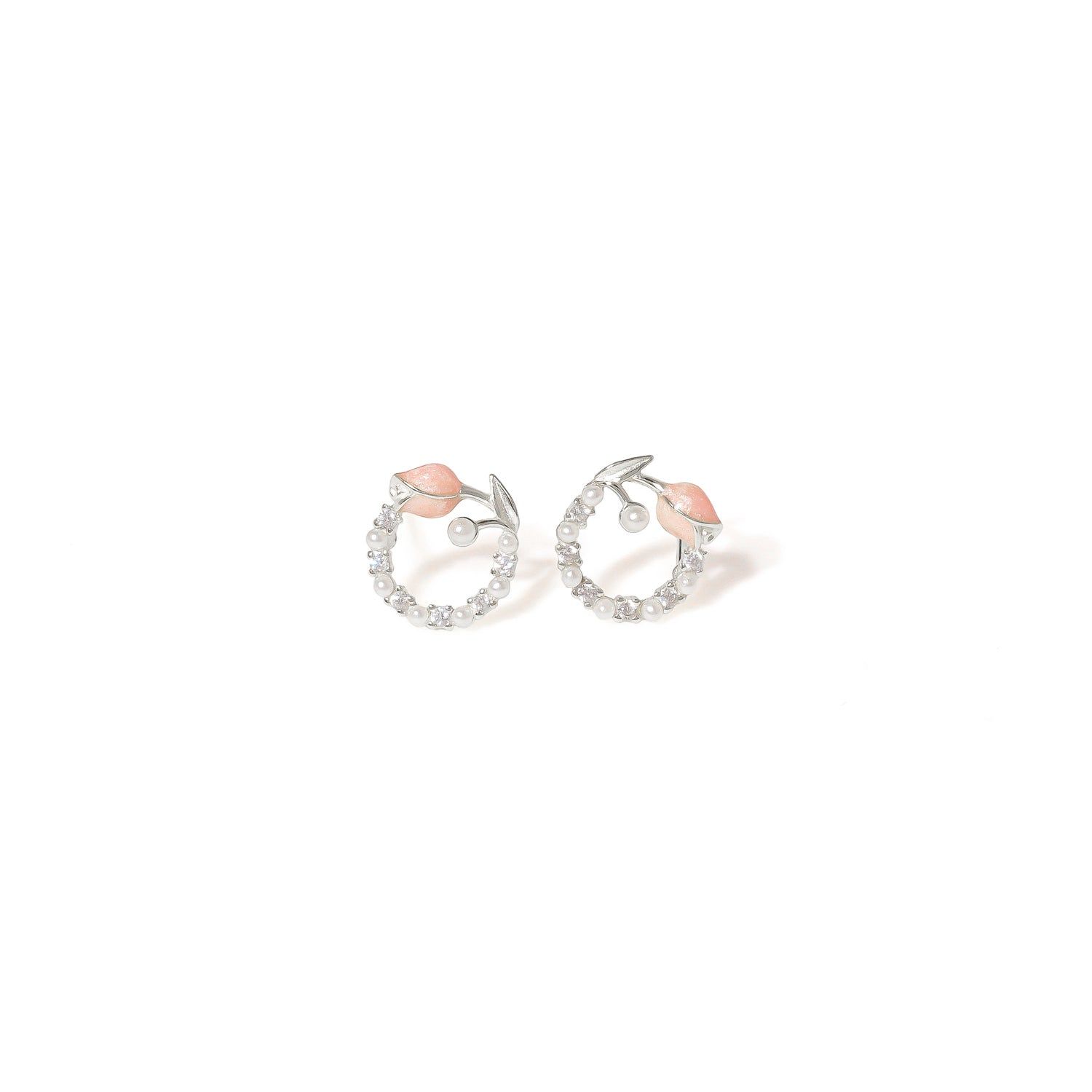 Rialta Studs | 925 Silver Earrings for Women-Silver