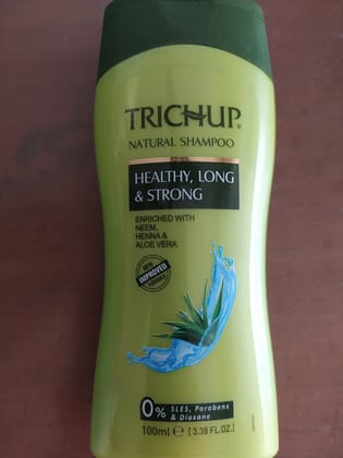 Trichup Natural shampoo Healthy, long & strong Enriched with Neem, Henna & Aloe vera 