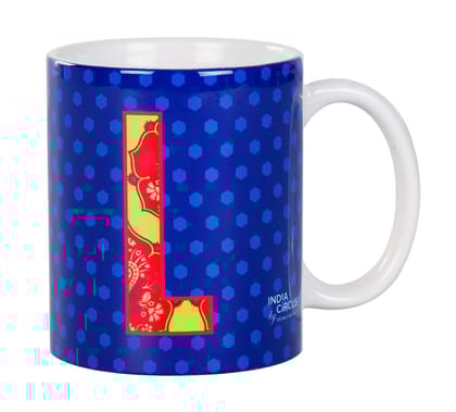 India Circus Lavish Alphabet L Coffee Mug