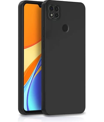 Case Vault Covers - Green Silicon Plain Cases Compatible For Xiaomi Redmi 9 ( Pack of 1 )