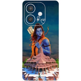 Yug Emporium Back Skin Wrap For Oppo A3x Premium Quality Full Coverage (Viral Theme) (Back Cover Multicolor)