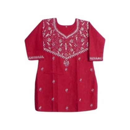 Chicken Embroidery Top
