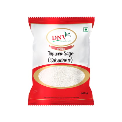 DNV Foods Sabu Bada Dana, 500 gm DNV Foods Sabu Bada Dana, 500 gm