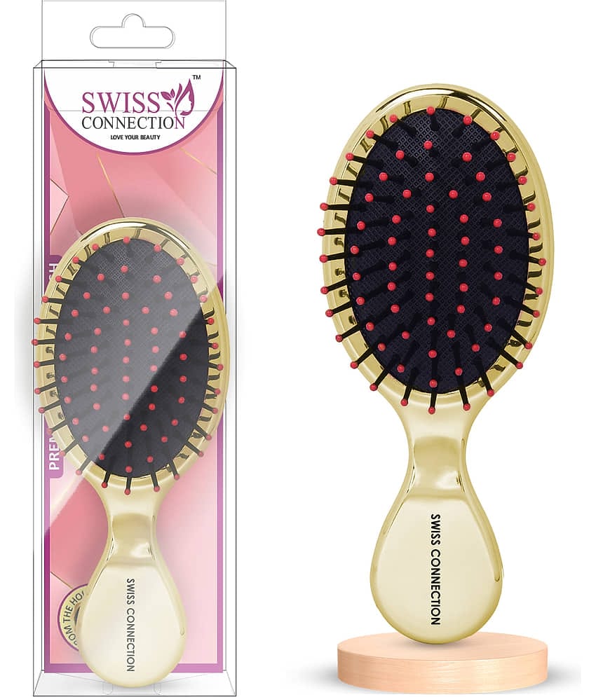 Swiss Connection Round Brush For All Hair Types ( Pack of 1 )