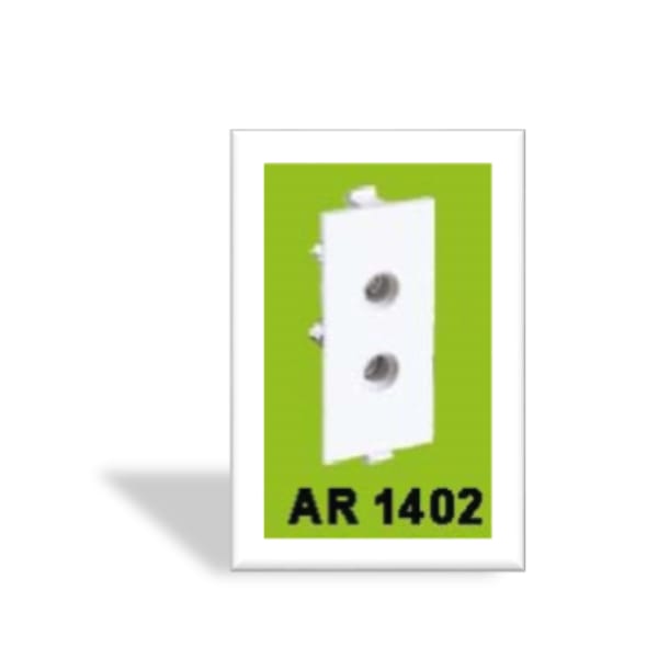 Helmer 6A F R 2 Pin Socket (Round Pin)