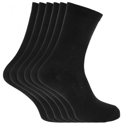 VOCI France Men's Formal Socks Calf Length Light weight for whole day wearing Free Size - 6