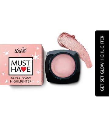 Iba Must Have Get- Set- Glow Highlighter, 8g , Natural, Vegan & Cruelty-Free (Pack of 1)