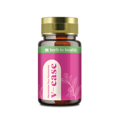 Herb to Health V-Ease for Women’s Wellness and Hormone Balance