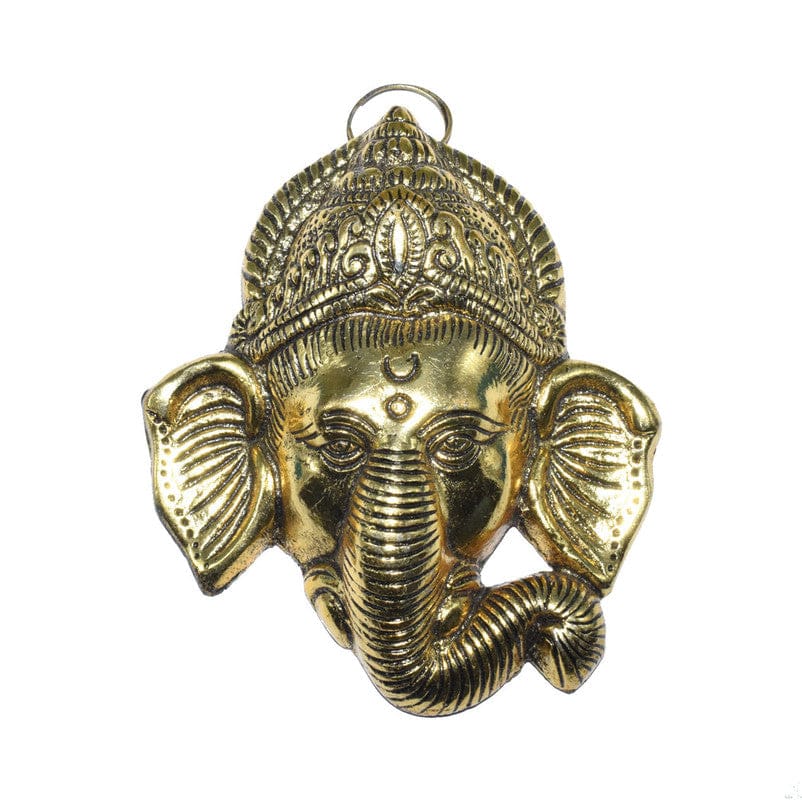 Dhokra/Dokra Style God Pendant Big Size  , Gold , DOKP-003-Per Pcs / 12 CM