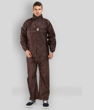 Goodluck Brown Rain Suit