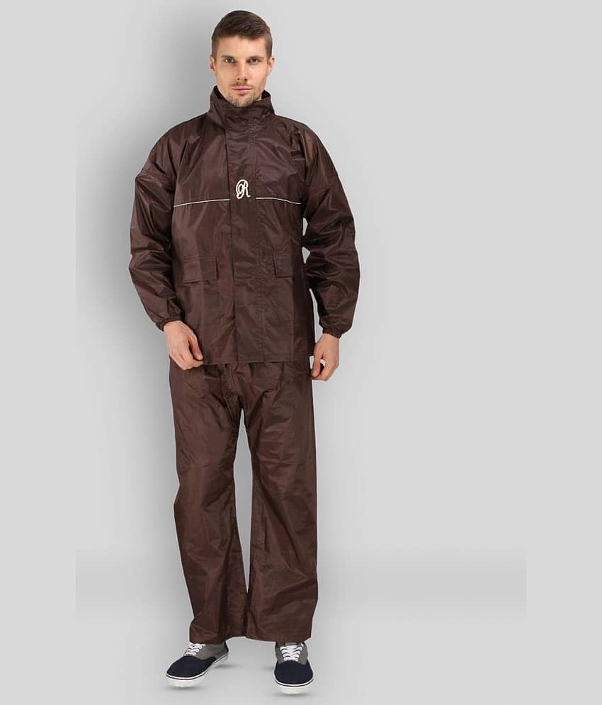 Goodluck Brown Rain Suit