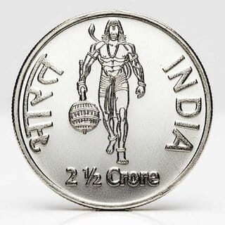 Ayodhya (Ram Mandir) 2 Crore - Silver Plated India Rare - Collectible