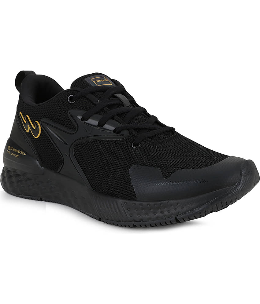 Campus Simon Pro Black Running Shoes