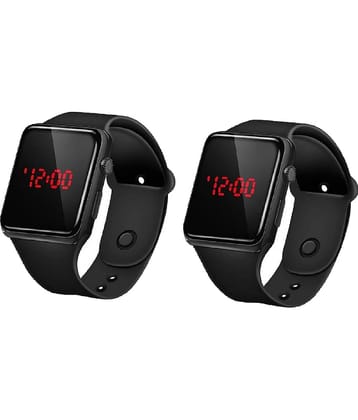 DECLASSE Black Dial Digital Boys Watch ( Pack Of 2 )