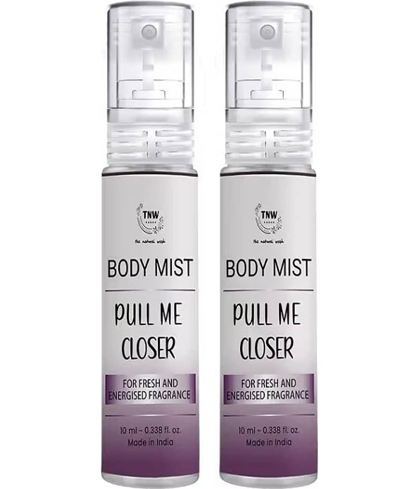 TNW - The Natural Wash Pull Me Closer Body Mist For Men & Women, 10ml Each (Pack of 2)
