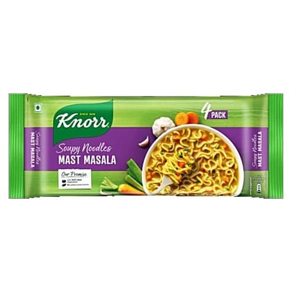 Knorr Soupy Noodles - Mast Masala, 280 g (4 pcs inside)