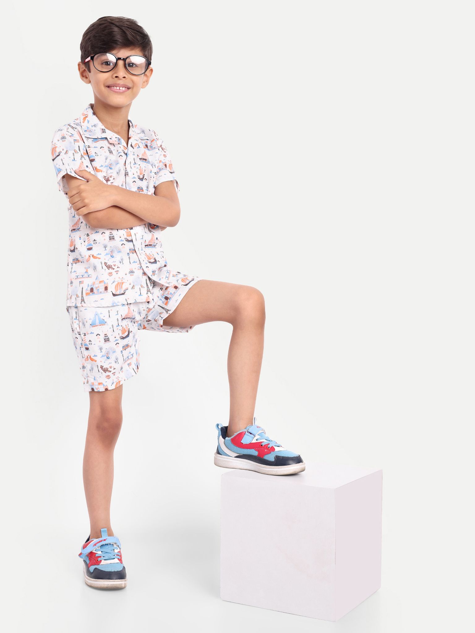 Kid's Co-Ord Set Multi colour