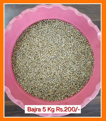 Pearl Millet (Bajra) (5kg) | Nutrient-Rich Whole Grain | Traditional Indian Cooking