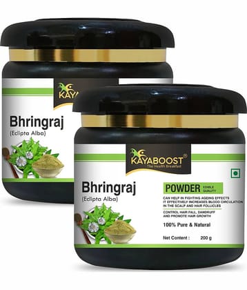 KAYABOOST Natural Bhringraj Powder for Hair Growth (400 g)
