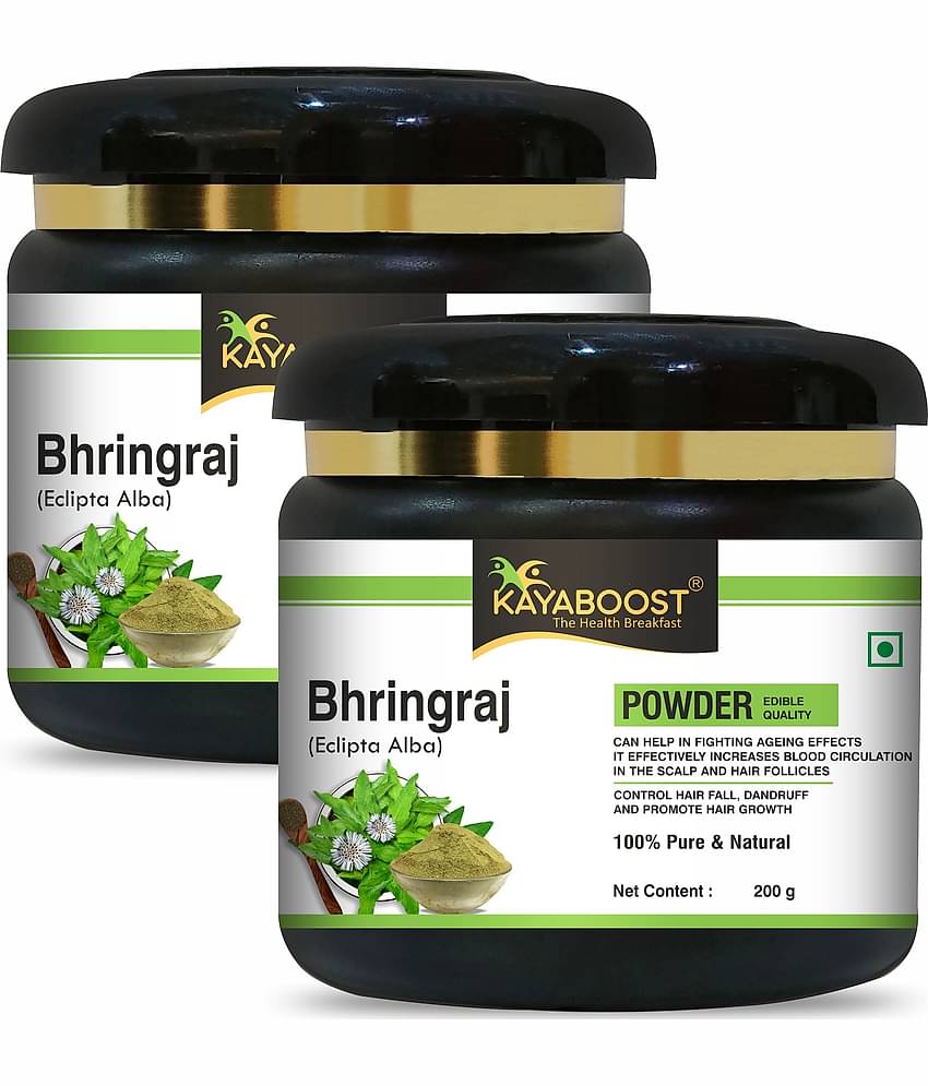 KAYABOOST Natural Bhringraj Powder for Hair Growth (400 g)