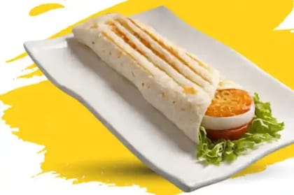 Veg Couch Potato Wrap