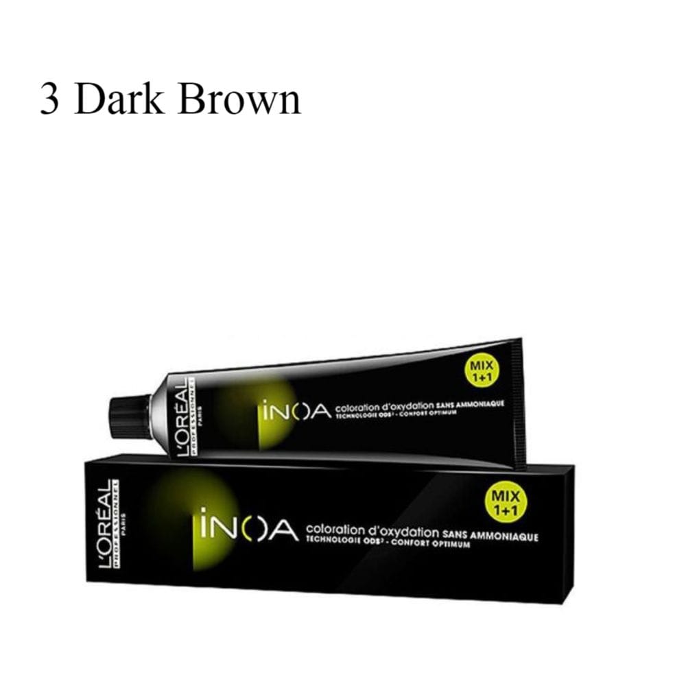 L'Oreal Professional Inoa Hair Colour NO 3 Dark Brown - 60 g