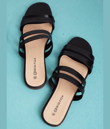 Big Fox - Black Women's Flats